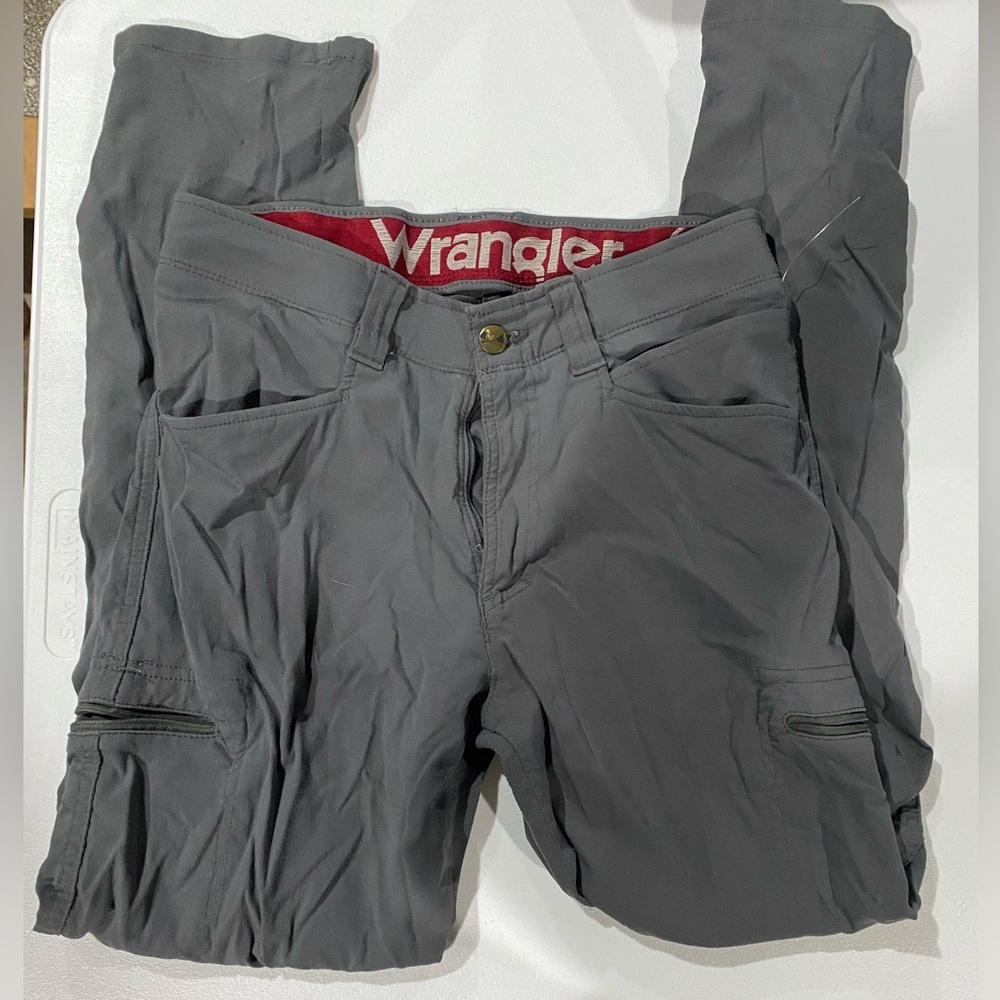 Grey wrangler pants 30x30